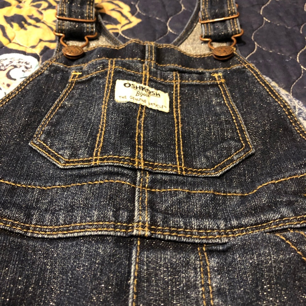 Sparkle Oshkosh overalls